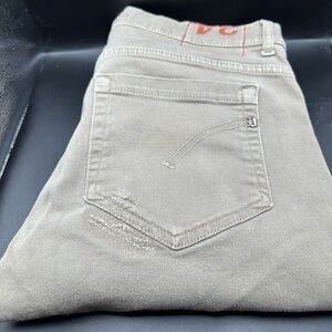 Dondup George Skinny Fit Taupe Denim